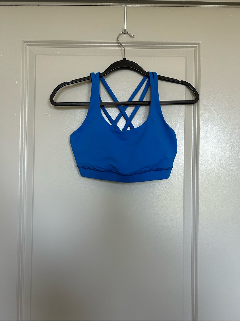 lululemon athletica Electric Blue Crossback Sports Bra